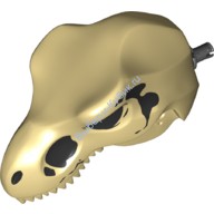 Деталь Лего Голова Тираннозавра Рекса Цвет Песочный