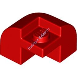 Деталь Лего Кубик Модифицированный 2 х 2 х 1 1/3 С Утопленной Шпилькой Цвет Красный