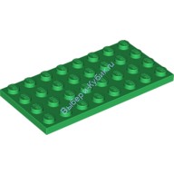 Деталь Лего Пластина 4 х 8 Цвет Зеленый