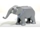 Деталь Лего Слон Большой Цвет Светло-Серый