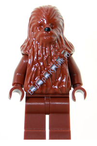 Минифигурка Лего Звездные Войны -  Chewbacca (Reddish Brown)