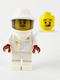 Минифигурка Лего коллекционные (Только минифигурка без подставки и аксессуаров) Пчеловод