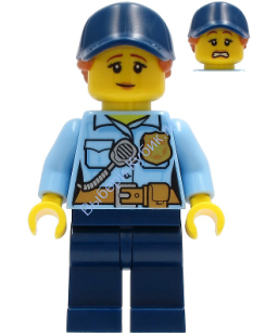 Минифигурка Лего Сити Полицейский