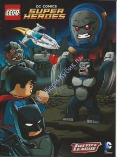 Super Heroes Comic Book, DC Comics, Gorilla Grodd & Darkseid (Justice League Logo)