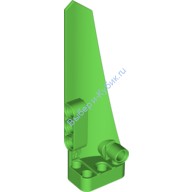 Деталь Лего Техник Панель # 5 Длинная Гладкая Сторона A Цвет Ярко-Зеленый