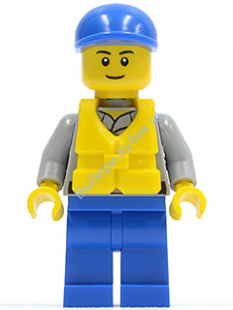 Минифигурка Лего - Городская береговая охрана 