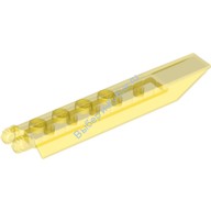 Деталь Лего Петля Пластина 1 х 8 (Лопасть Вертолета) Цвет Прозрачно-Желтый