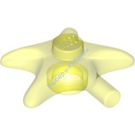Деталь Лего Морская Звезда Цвет Прозрачно-Желтый