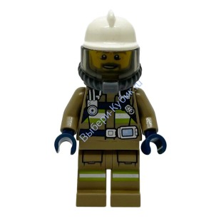 Минифигурка Лего Сити Пожарный