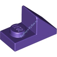 Деталь Лего Скос 45 2 х 1 С 2/3 Вырезом Цвет Темно-Фиолетовый