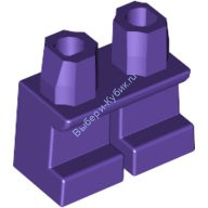 Деталь Лего Ноги Короткие Цвет Темно-Фиолетовый