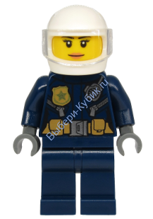Минифигурка Лего Сити - Девушка-полицейский