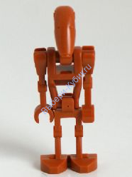 Минифигурка Лего Звездные Войны -   Battle Droid - Dark Orange