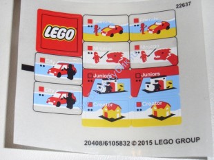 Наклейки К Набору Лего 40145 - (20408/6105832)