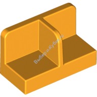 Деталь Лего Панель 1 х 2 х 1 С Закругленными Углами И Разделителем В Центре Цвет Ярко-Светло-Оранжевый