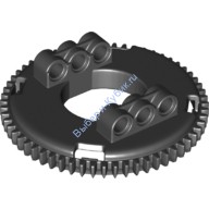 Деталь Лего Техник Поворотный Круг Большой Тип 3 Верх Цвет Черный