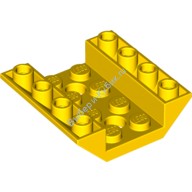Деталь Лего Скос Перевернутый 45 4 х 4 Двойной С 2 Отверстиями Цвет Желтый