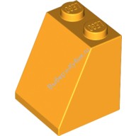 Деталь Лего Скос 65 2 х 2 х 2 С Круглым Креплением Снизу Цвет Ярко-Светло-Оранжевый