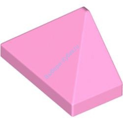 Деталь Лего Скос 45 2 х 1 Тройной - Цвет Ярко-Розовый