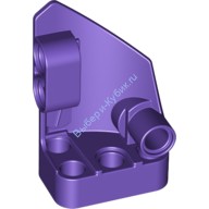 Деталь Лего Техник Панель # 1 Малая Гладкая Короткая Сторона A Цвет Темно-Фиолетовый