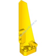 Деталь Лего Техник Панель # 5 Длинная Гладкая Сторона A Цвет Желтый