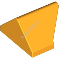 Деталь Лего Скос 45 2 х 1 Двойной / Обратный Цвет Ярко-Светло-Оранжевый