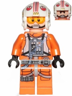 Luke Skywalker (Pilot, Printed Legs, Visor Up / Down)