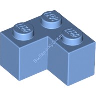 Деталь Лего Кубик 2 х 2 Угол Цвет Голубой
