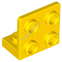 Деталь Лего Кронштейн 1 х 2 2 х 2 Перевернутый Цвет Желтый