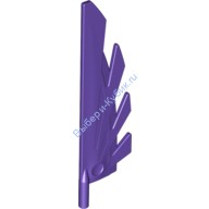 Деталь Лего Крыло 9L Со Стилизованными Перьями Цвет Темно-Фиолетовый