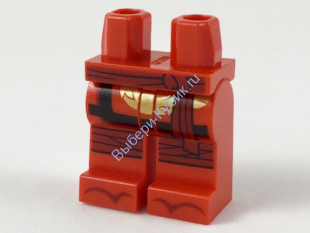 Детали Лего Ноги Цвет Красный