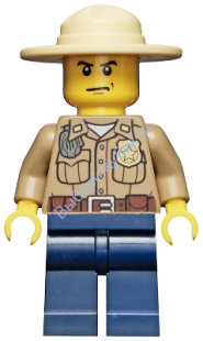 Минифигурка Лего - Лесная полиция