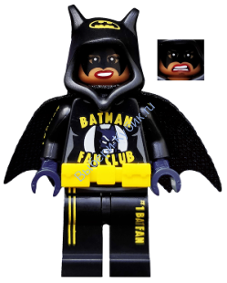 Минифигурка Лего - Бэтгерл из "Бэтмен-мерча", фильм LEGO о Бэтмене, серия 2 (Только минифигурка без подставки и аксессуаров) coltlbm35