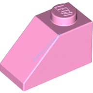 Деталь Лего Скос 45 2 х 1 Цвет Ярко-Розовый