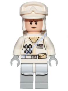 Минифигурка Лего Звездные Войны - Солдат Повстанцев С Хота