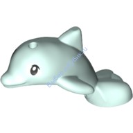 Деталь Лего Дельфиненок Цвет Светлая Аква