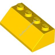 Деталь Лего Скос 45 2 х 4 Цвет Желтый