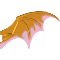 Деталь Лего Крыло Дракона 19 х 11 Цвет Ярко-Светло-Оранжевый