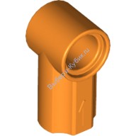 Деталь Лего Техник Коннектор Угловой #1 Цвет Оранжевый