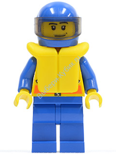 Минифигурка Лего Сити - Водитель скоростного катера cty0109
