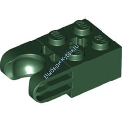 Деталь Лего Техник Модифицированный Кубик 2 x 2 Цвет Темно-Зеленый