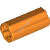 Деталь Лего Техник Осевой Коннектор 2L Цвет Оранжевый