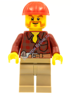 Минифигурка Лего  Сити - Мужчина
