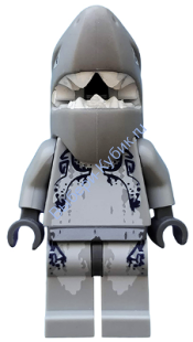 Минифигурка Лего - Воин-акула Атлантиды  atl004