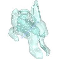 Деталь Лего Заяц / Патронус / Ледяная Статуя Цвет Блестящий Прозрачно-Голубой