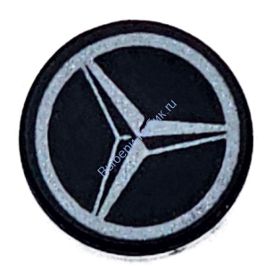 Деталь Лего Плитка Круглая 1 х 1 С Рисунком Цвет Черный