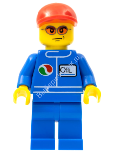 Минифигурка Лего - Octan - Blue Oil