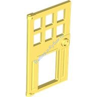 Деталь Лего Дверь 1 х 4 х 6 Фигурная Цвет Ярко-Светло-Желтый