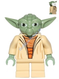 LEGO® "Star Wars" фигурка Йода, белые волосы