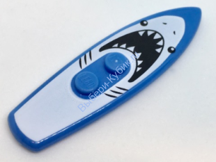 Деталь Лего Доска Для Серфинга Стандартная Цвет Голубой
